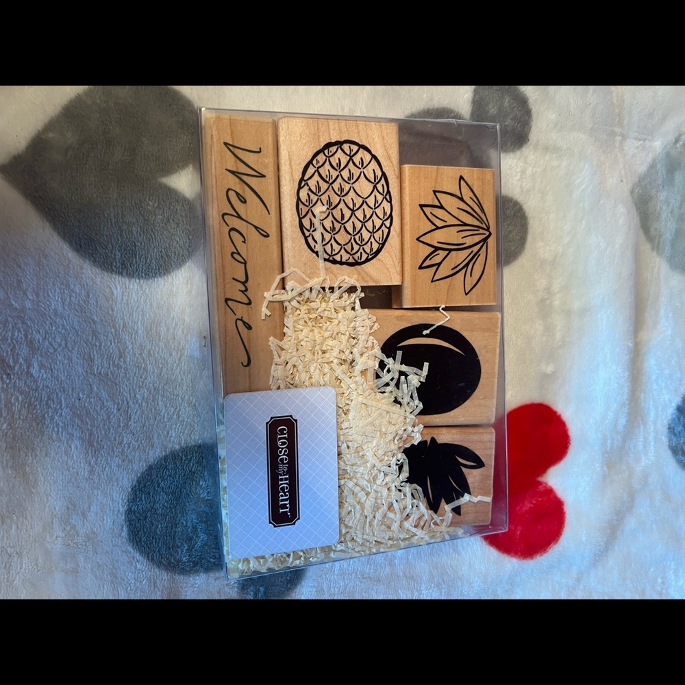 Close to my heart rubber stamps in great condition!